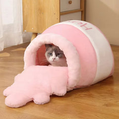 Comfy Honey Pot Pet Plush Bed