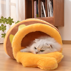 Comfy Honey Pot Pet Plush Bed